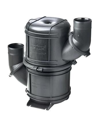 NAVIDURIN® HD waterlock / muffler type NLP, 40mm, 4.5 litres, black thumbnail 1