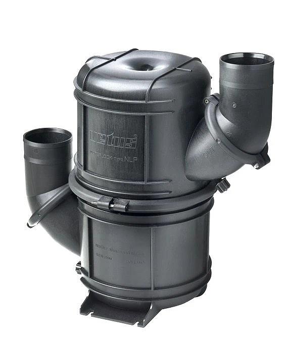 NAVIDURIN® HD waterlock / muffler type NLP, 50mm, 10 litres, black thumbnail 2