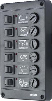 Switch panel type P6, 12V thumbnail 1