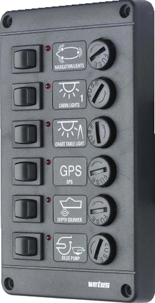 Switch panel type P6, 24V