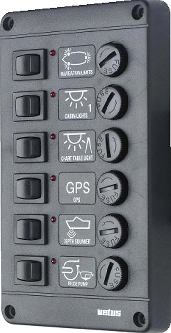 Switch panel type P6, 24V