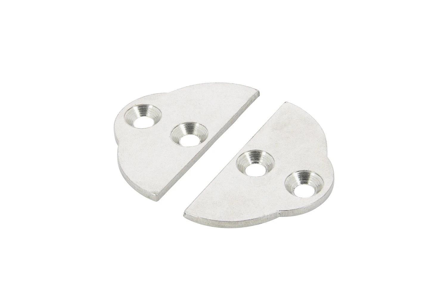 Set of 2 stainless steel end pieces for rubbing strake type POLY4S thumbnail 1