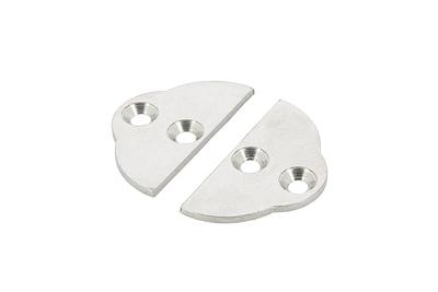 Set of 2 stainless steel end pieces for rubbing strake type POLY4S thumbnail 1
