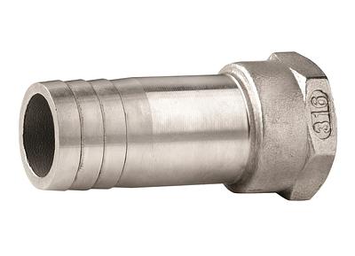 Hose connector, stainless steel, female thread, G2'', hose Ø 50 mm thumbnail 1